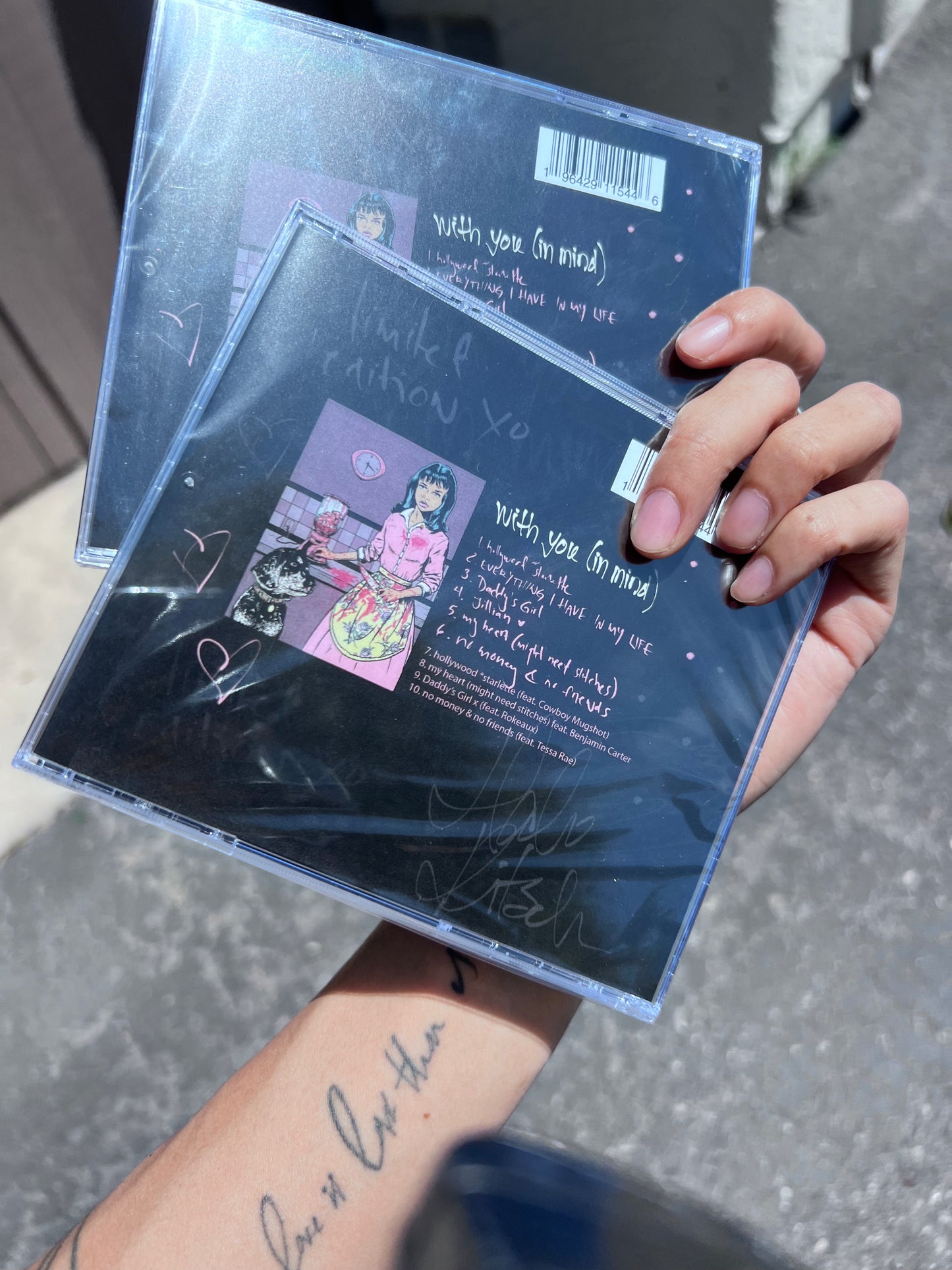 With You (In Mind) on CD